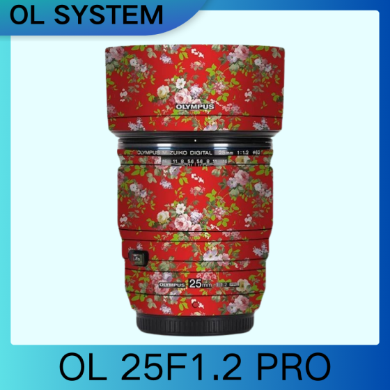 Lentes Olympus OL25F1.2 PRO - Pele câmera, adesivo câmera - com alta resistência a arranhões, à prova d'água e com design elegante.